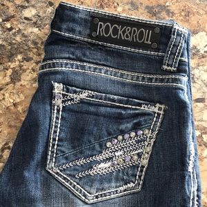 Rock & Roll Cowgirl Low-Rise Jeans